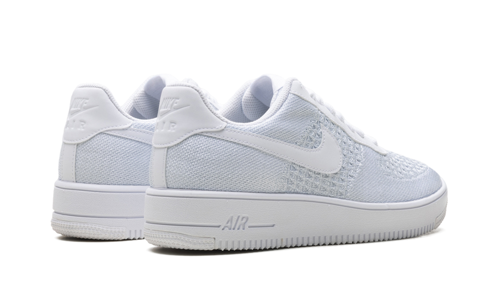 Nike AIR FORCE 1 FLYKNIT LOW 2.0 PURE PLATINUM AV3042 100