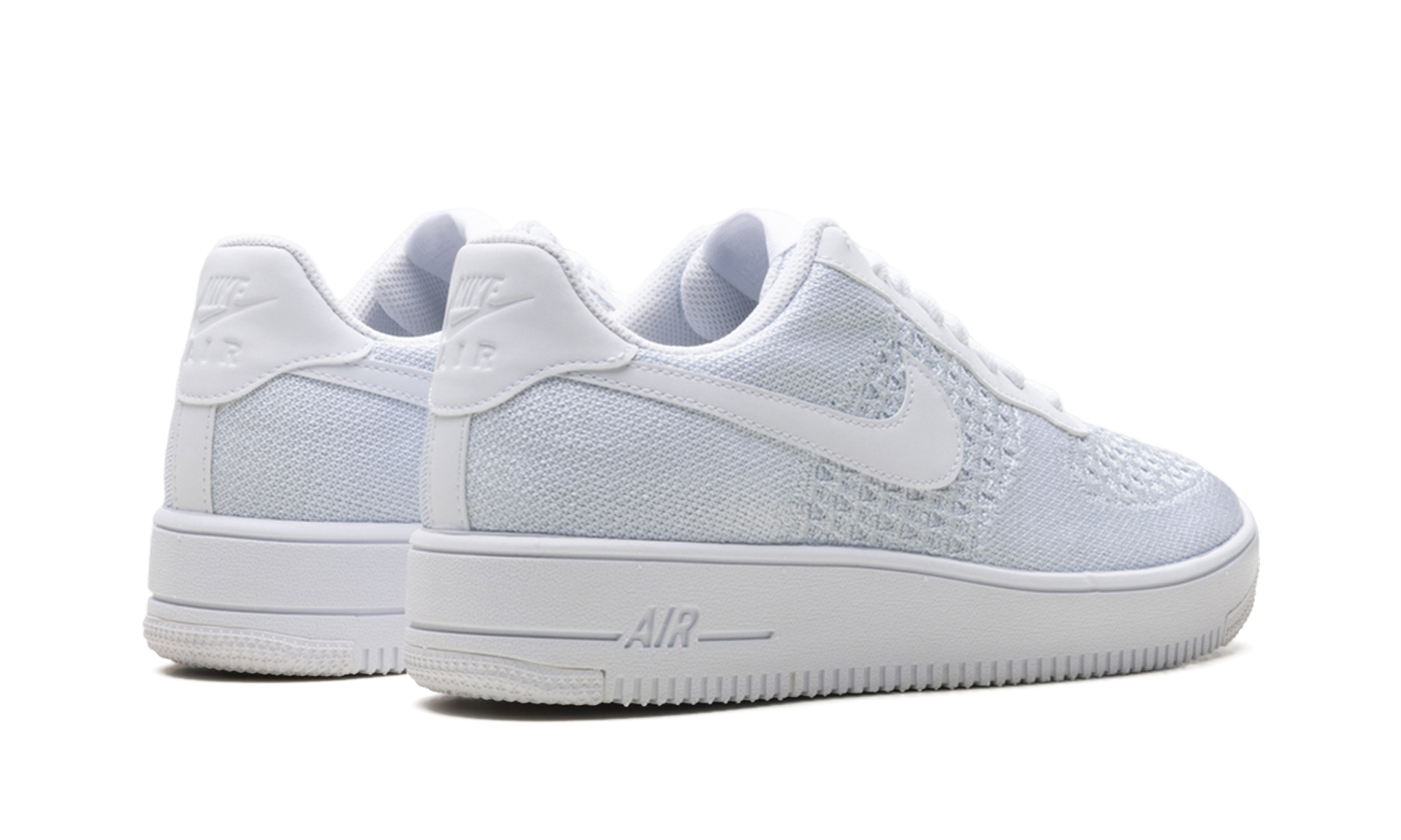 Nike AIR FORCE 1 FLYKNIT LOW 2.0 PURE PLATINUM AV3042 100