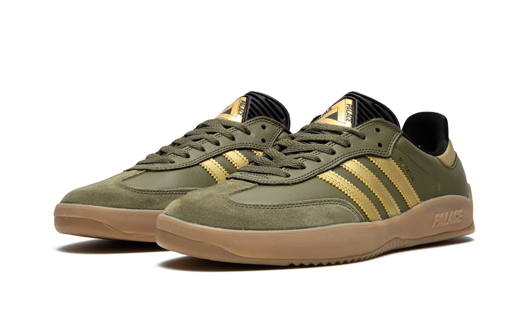 Adidas Puig Samba Palace - Olive Gold HQ6100