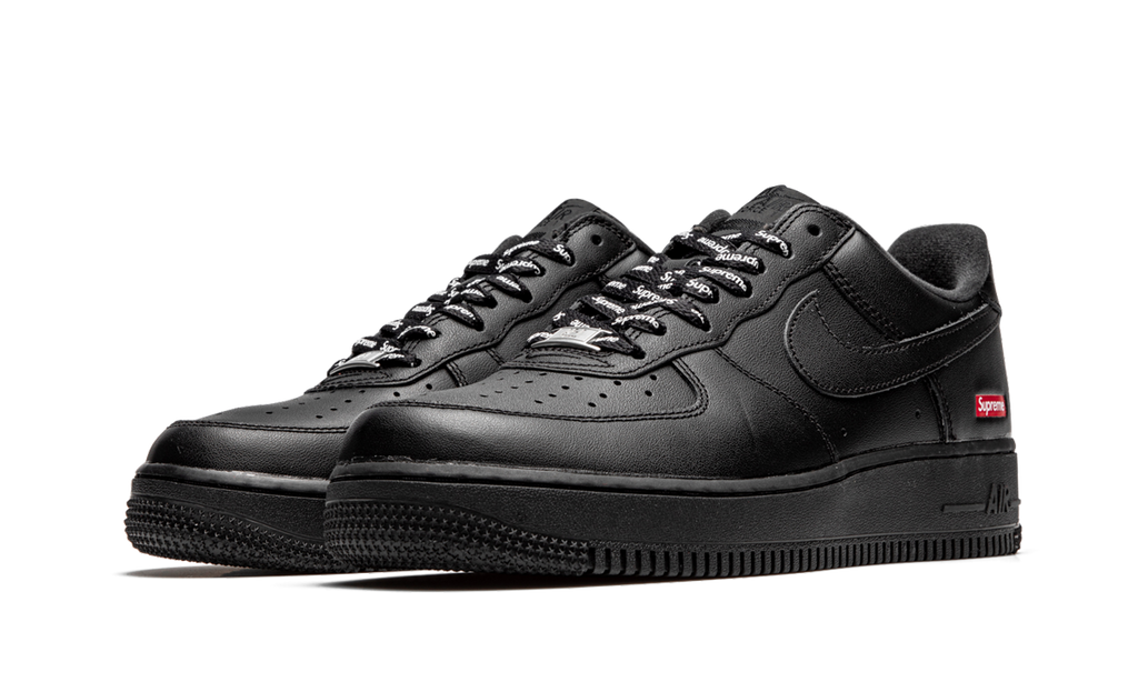 Nike Air Force 1 Low Supreme - Mini Box Logo Black CU9225 001