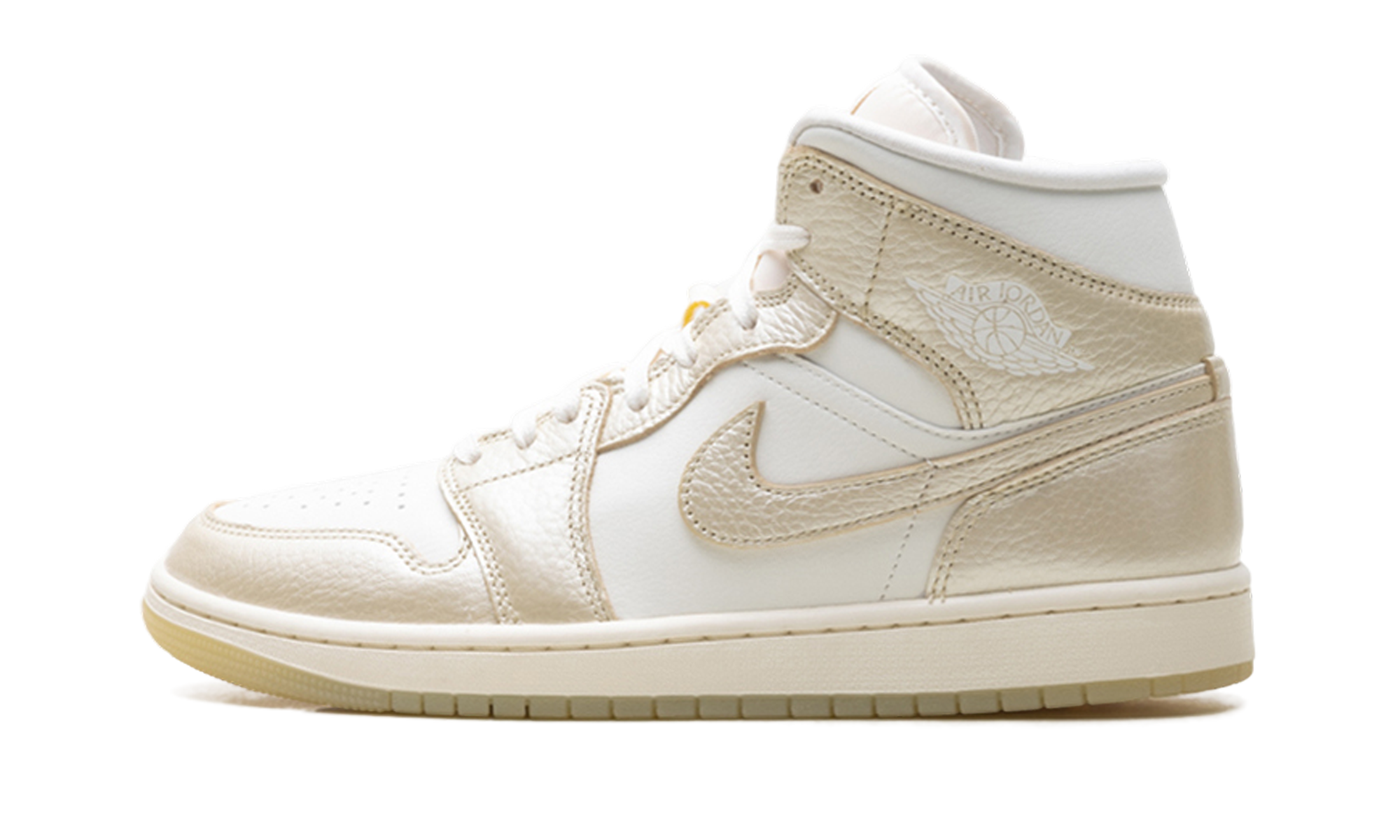 Air Jordan 1 Mid SE Wmns Metallic Team Gold HV5159 100