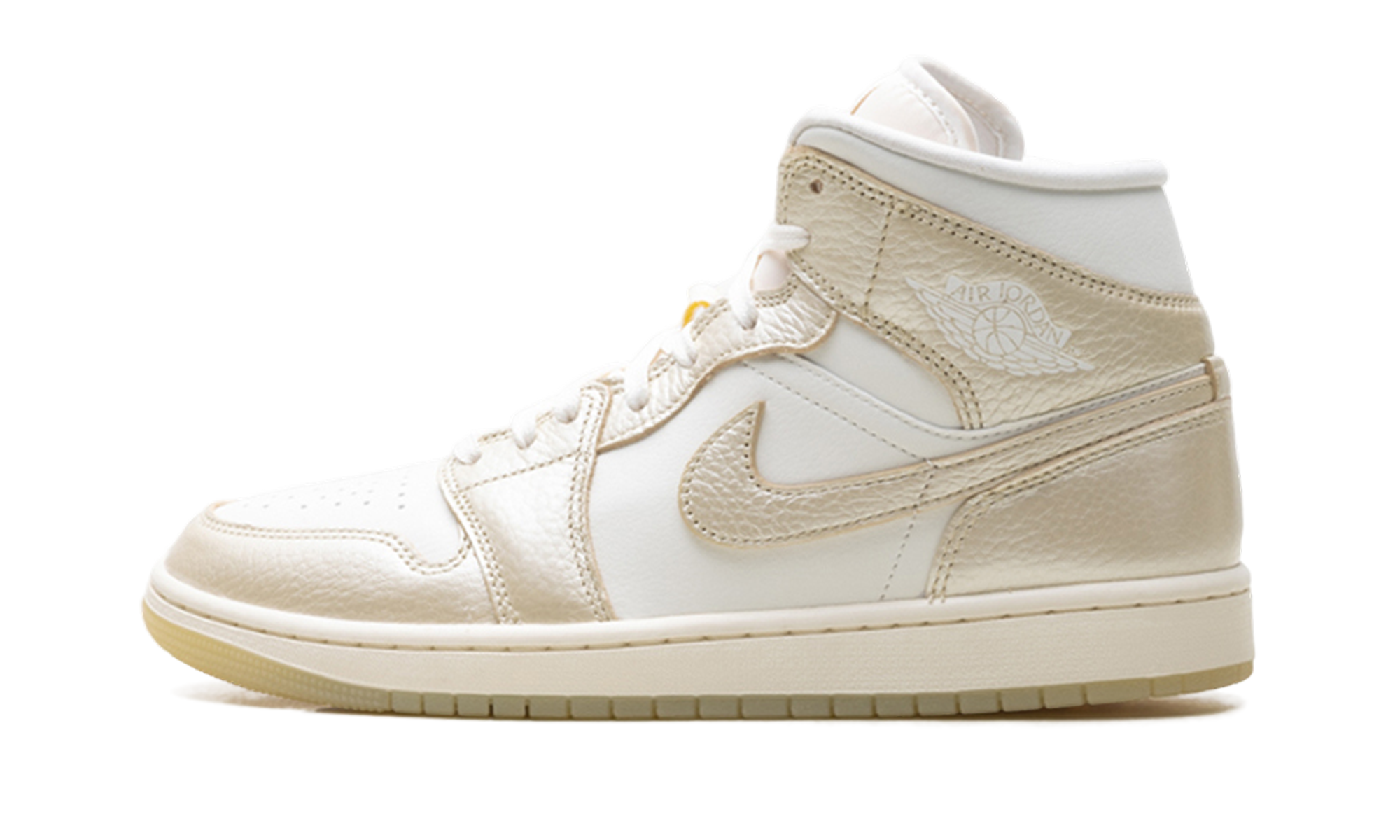 Air Jordan 1 Mid SE Wmns Metallic Team Gold HV5159 100