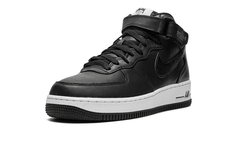 Nike Air Force 1 Mid Stussy - Black DJ7840 001