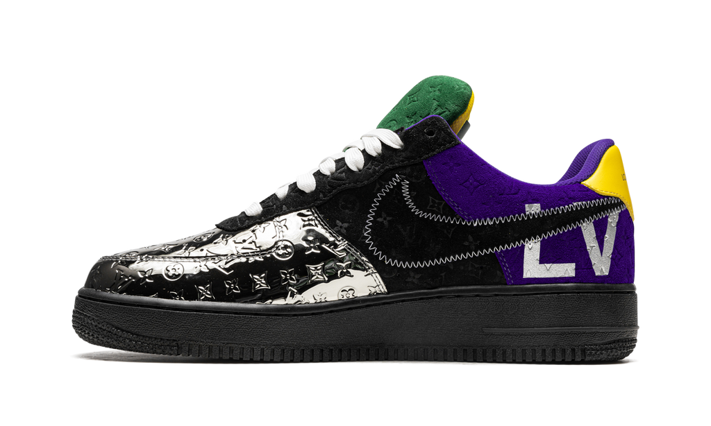 Nike Louis Vuitton Air Force 1 Low Virgil Abloh - Purple Dusk/Metallic Silver 1A9VCC