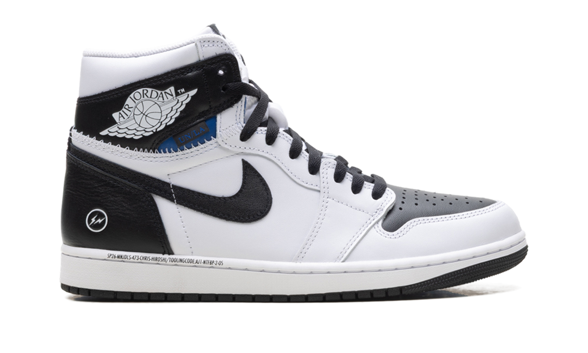 Air Jordan 1 Fragment Design - Union LA - White/Black II7282 100