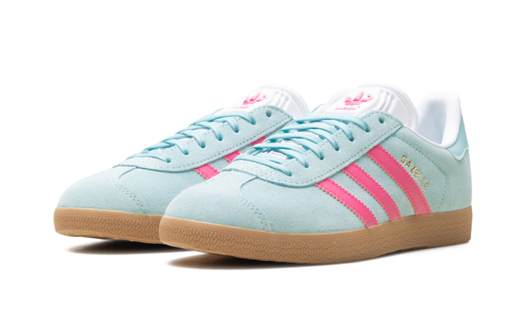 Adidas Gazelle WMNS Flash Aqua Lucid Pink JI1375