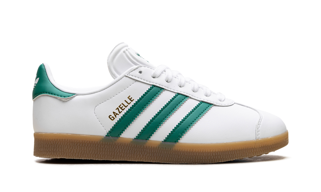 Adidas Gazelle White Bold Green Gum IH2216