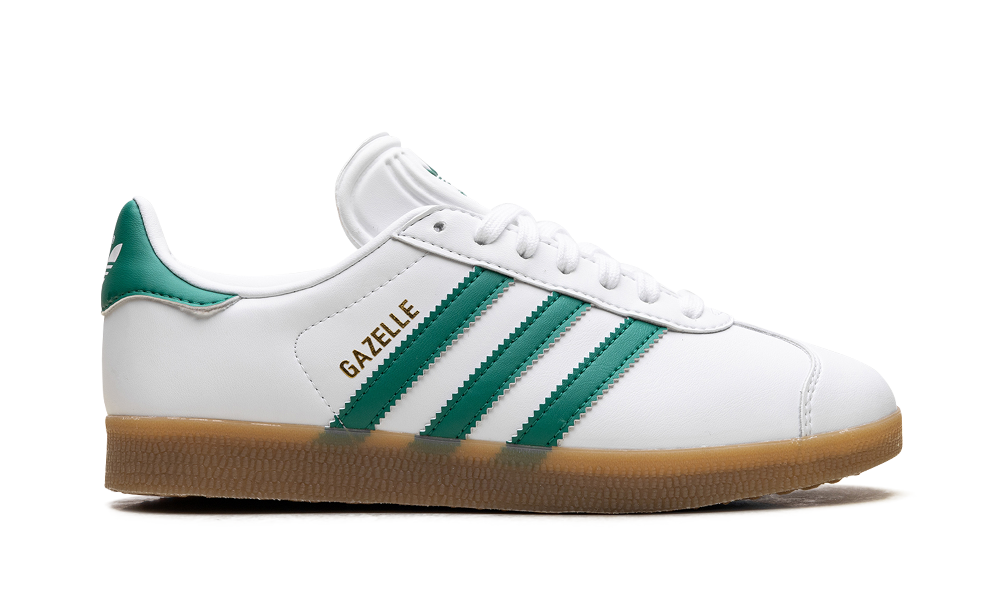 Adidas Gazelle White Bold Green Gum IH2216