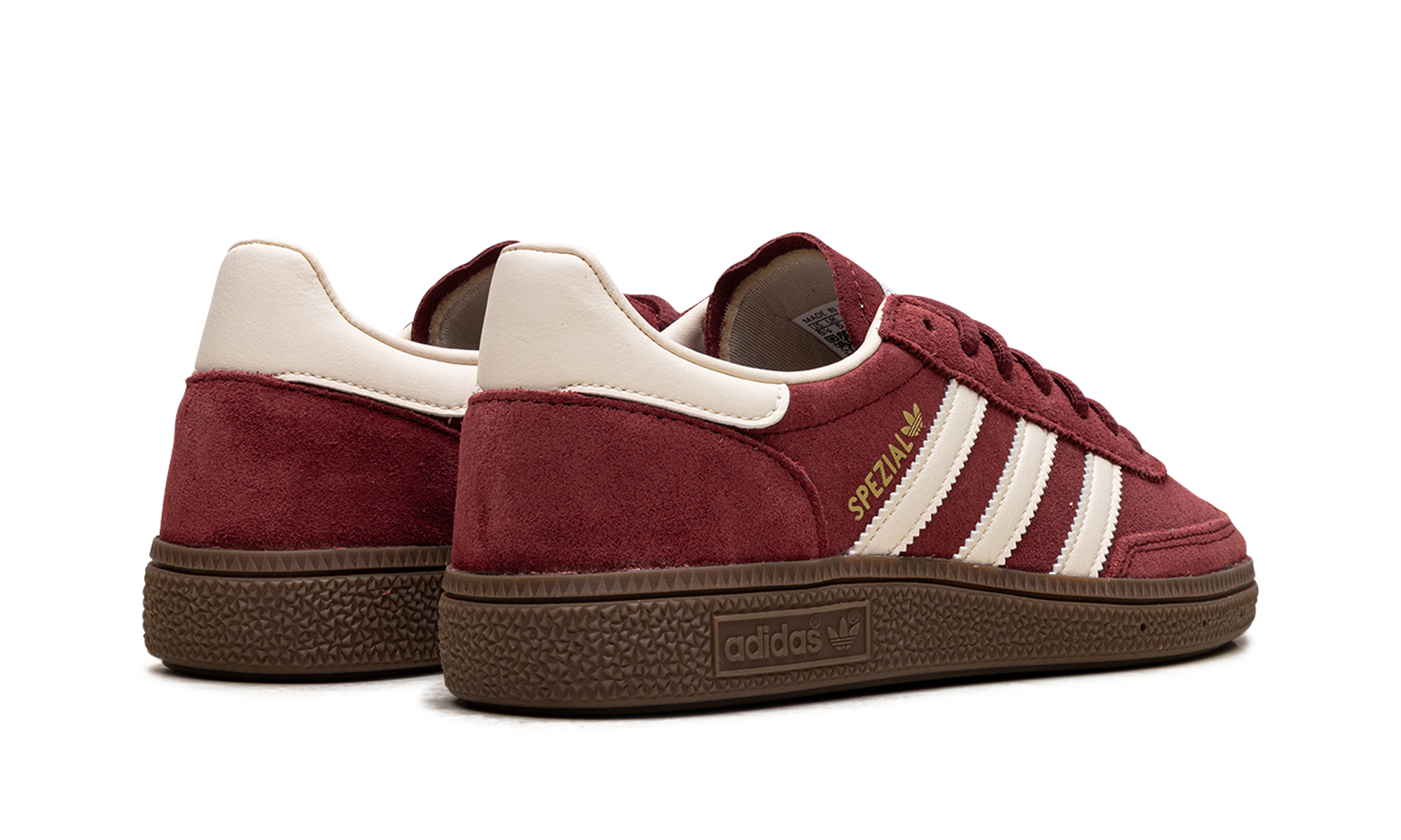 Adidas Handball Spezial Burgundy / Cream White / Gum JR2122