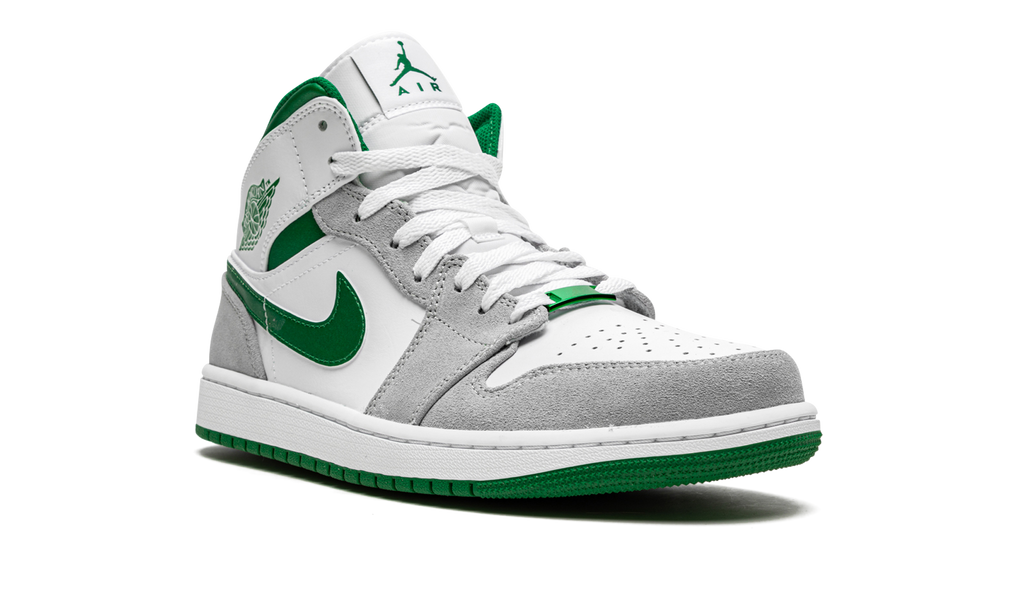 Air Jordan 1 Mid SE Grey / Pine Green / White DC7294 103