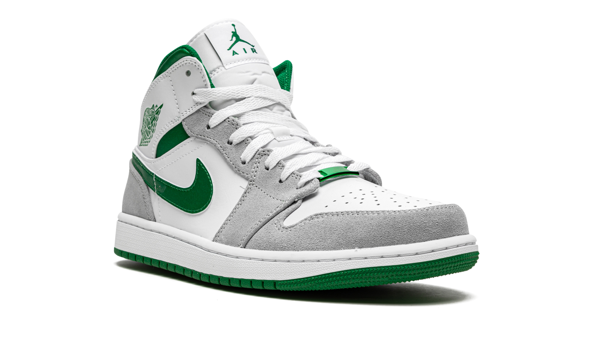 Air Jordan 1 Mid SE Grey / Pine Green / White DC7294 103
