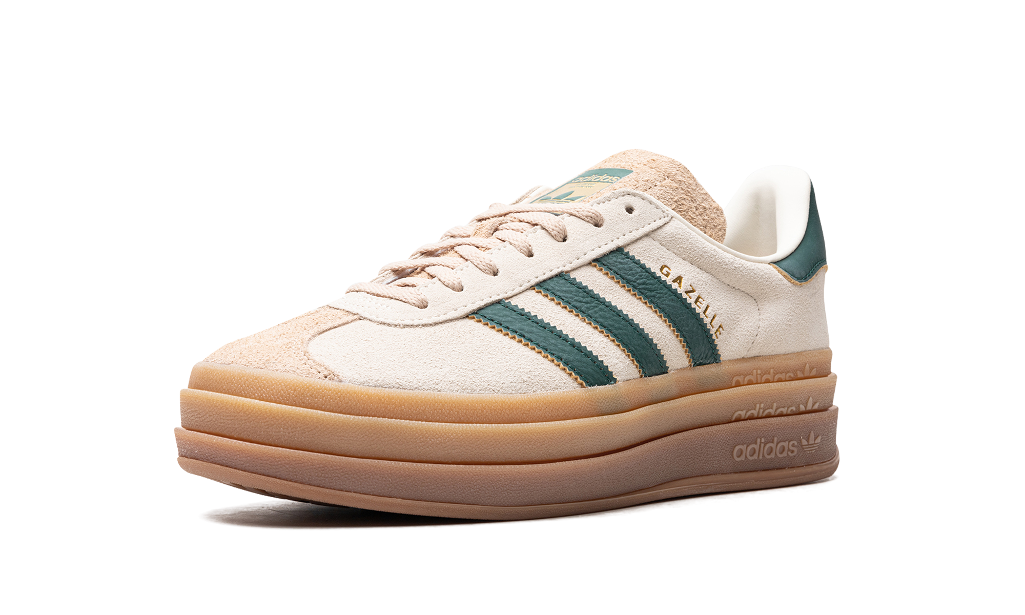 Adidas GAZELLE BOLD WMNS Cream Collegiate Green ID7056
