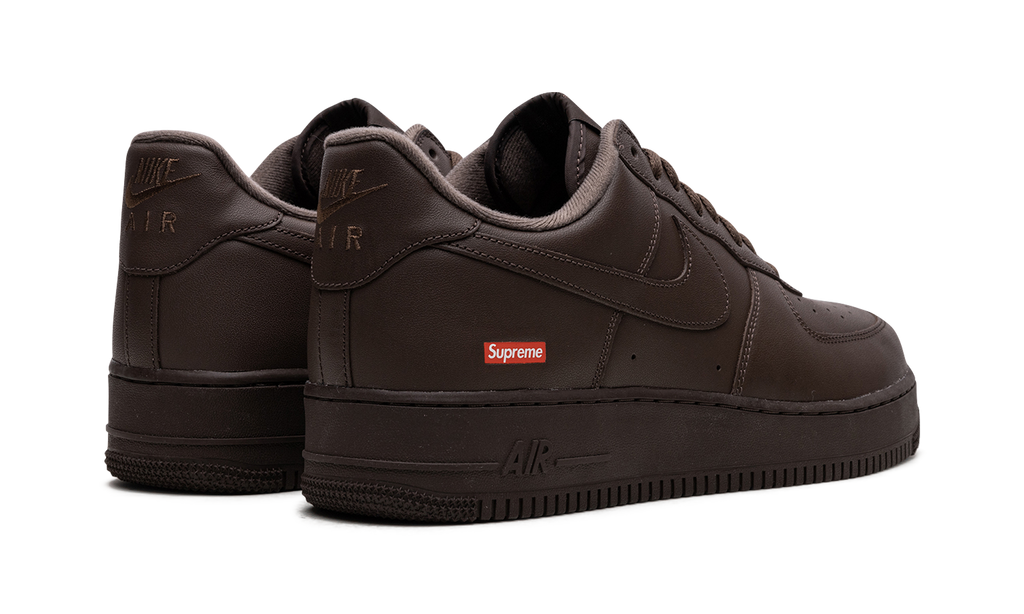 Nike Air Force 1 Supreme - Mini Box Logo Brown CU9225 200
