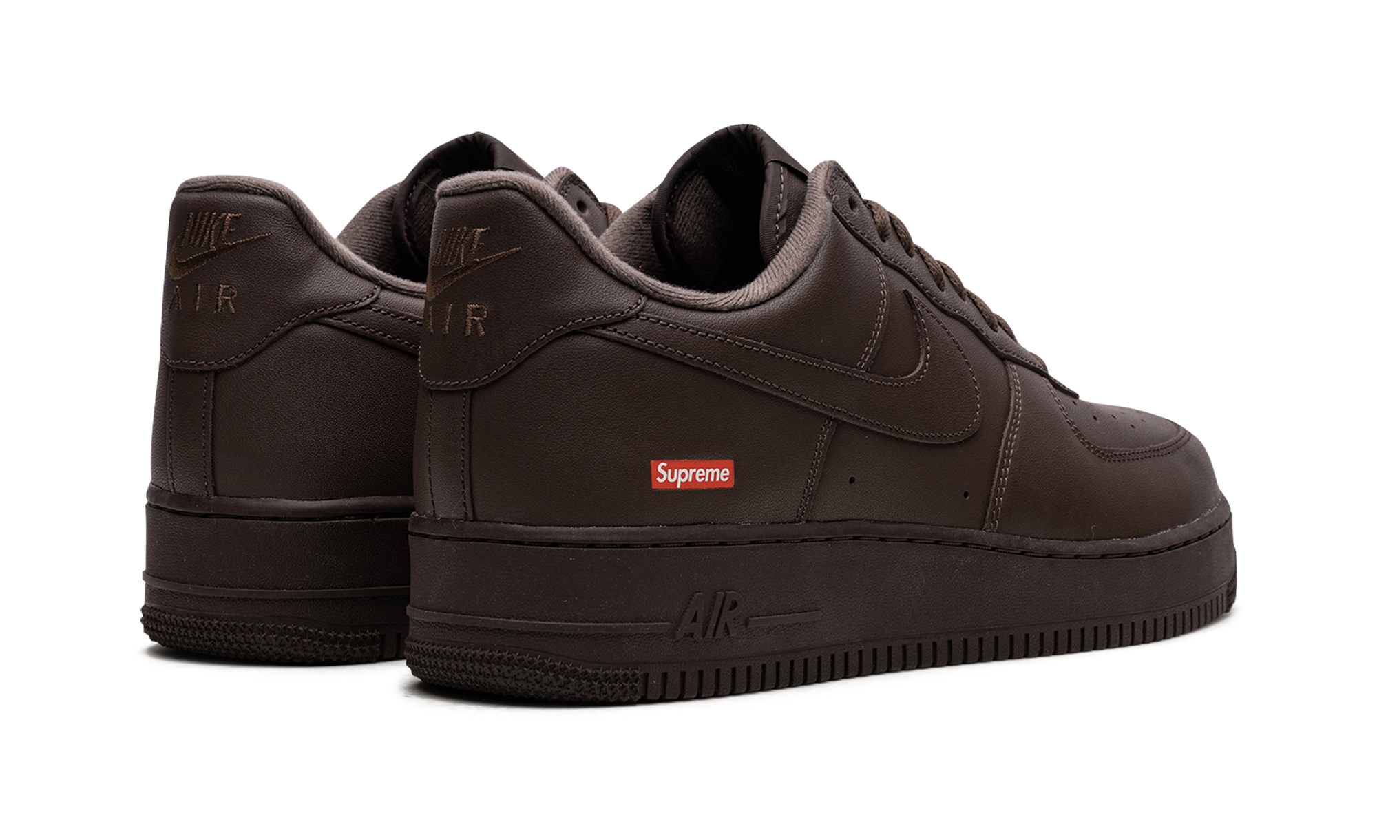 Nike Air Force 1 Supreme - Mini Box Logo Brown CU9225 200