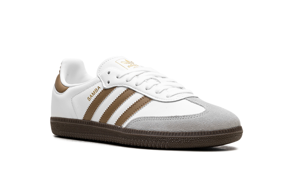 Adidas Samba OG Cloud White / Brown Desert JH8796