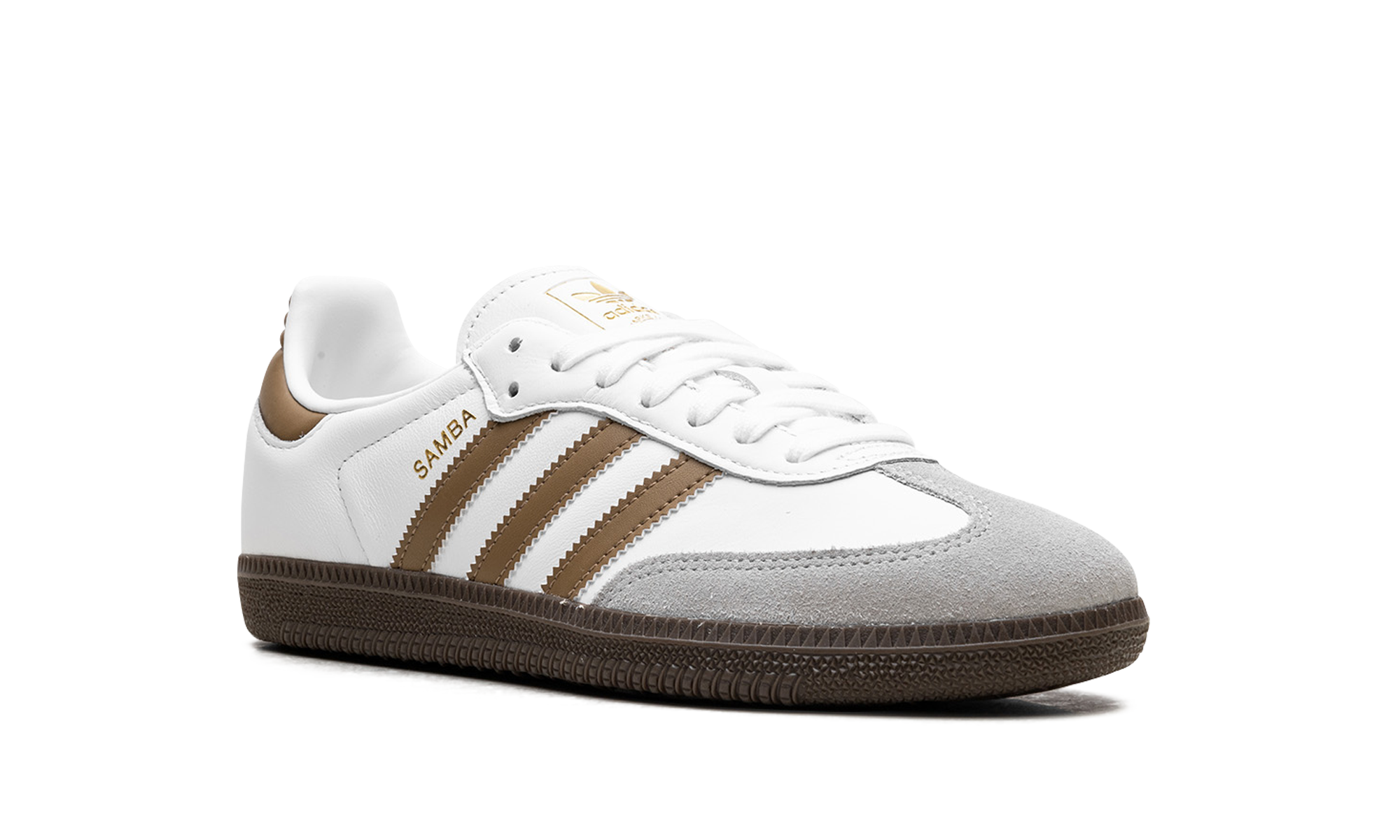 Adidas Samba OG Cloud White / Brown Desert JH8796