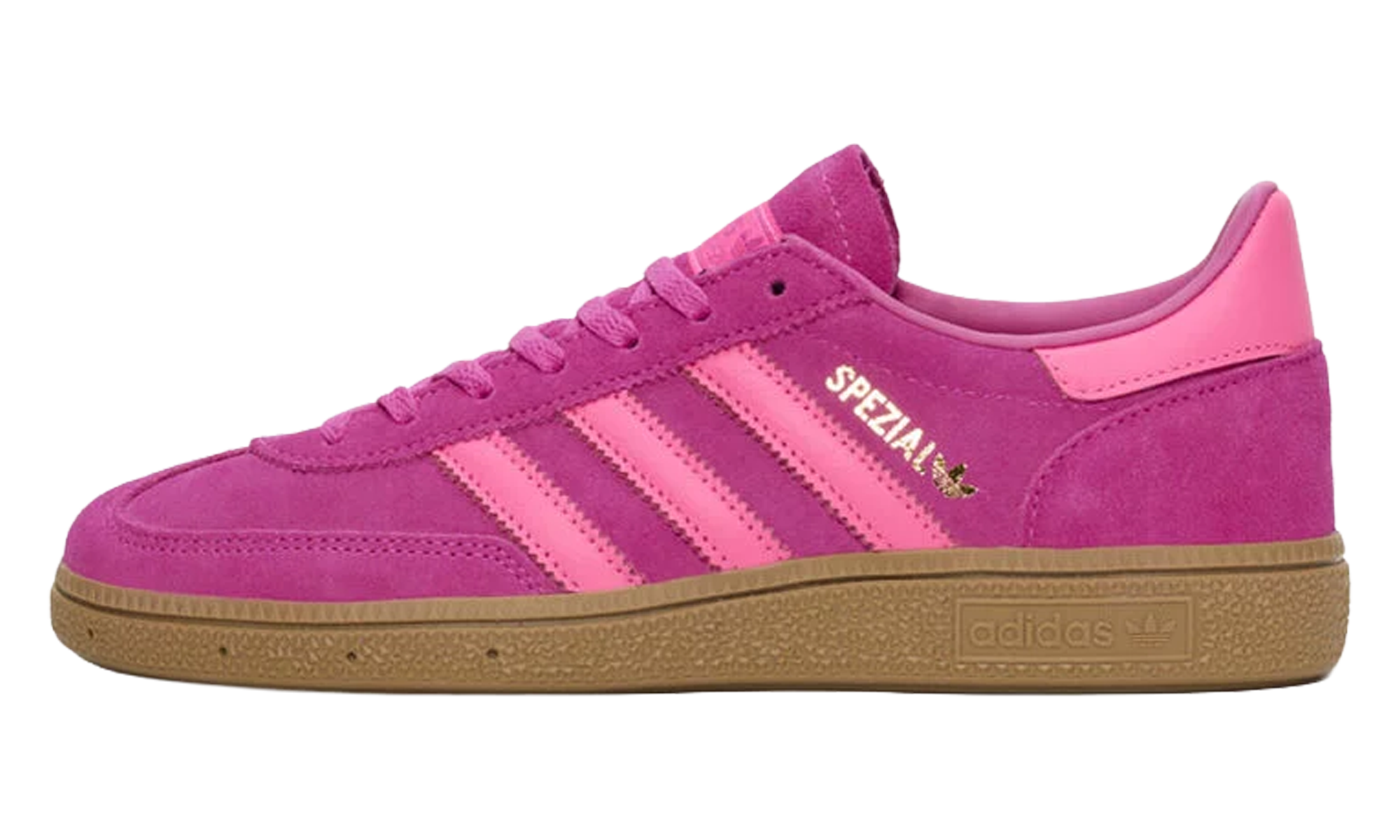 Adidas Handball Spezial WMNS Semi Lucid Fuchsia Lucid Pink Gold Metallic JQ7262