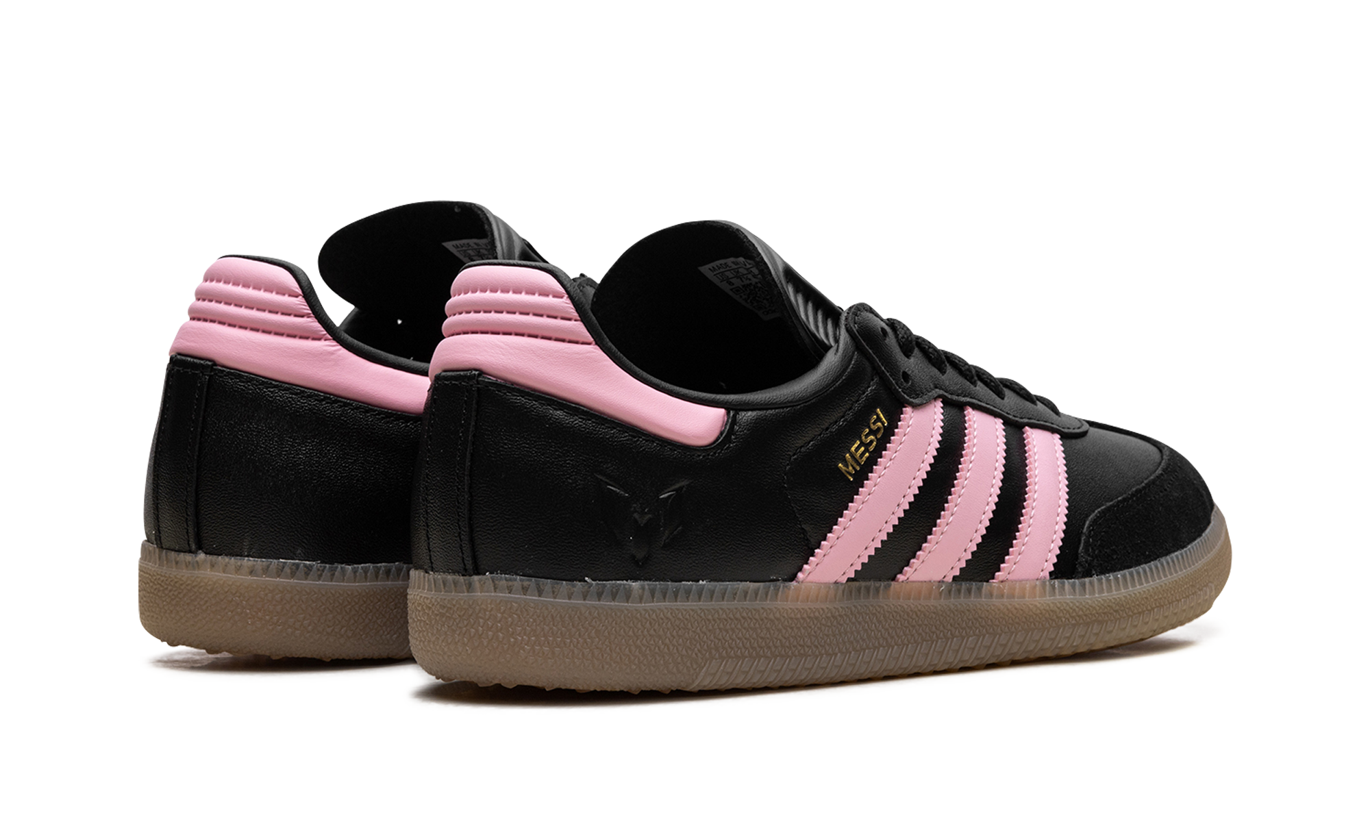 Adidas Samba Messi Indoor Core Black / Gold Metallic / Gum JP7845