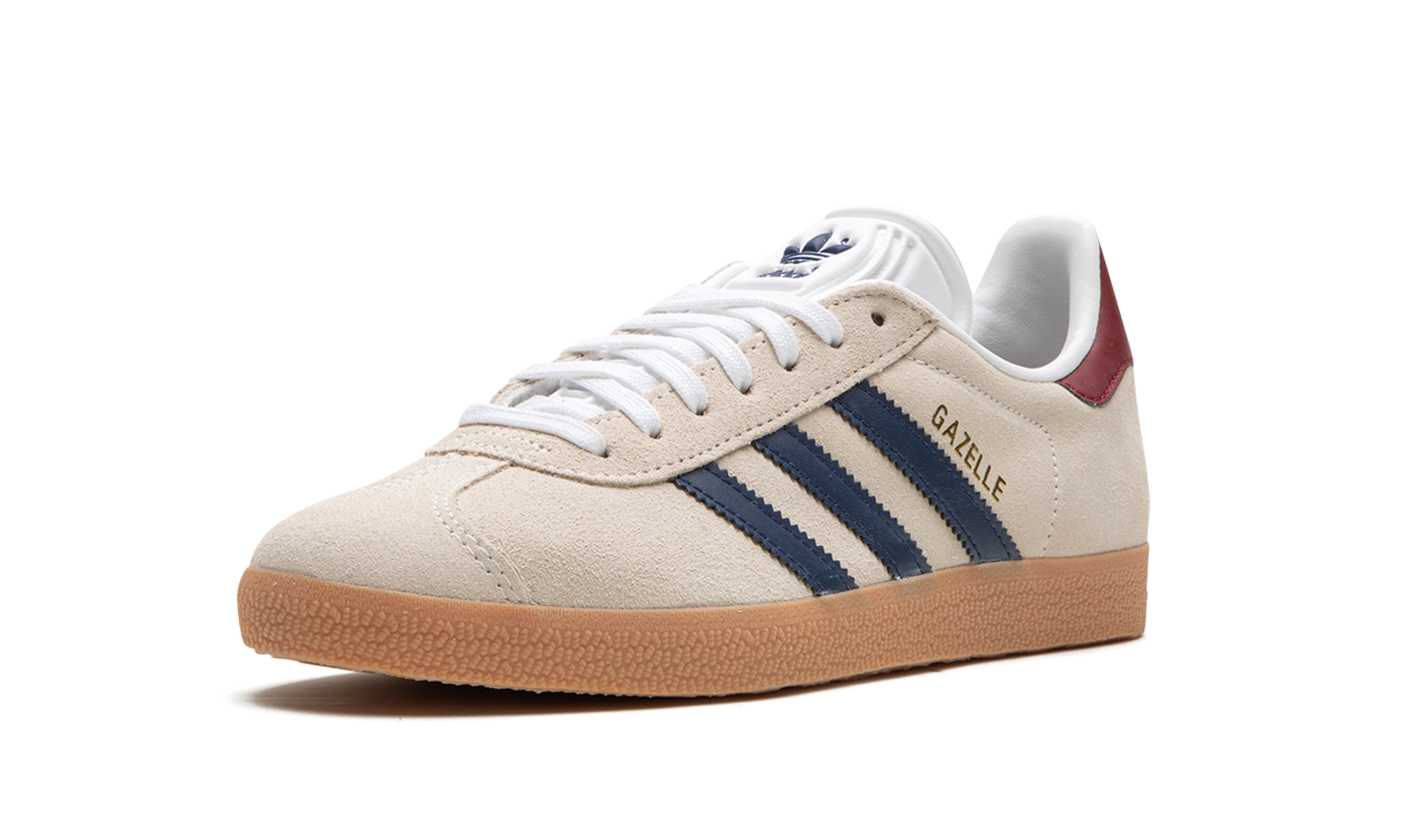 Adidas Gazelle Off White / Dark Blue / Gum IE0546