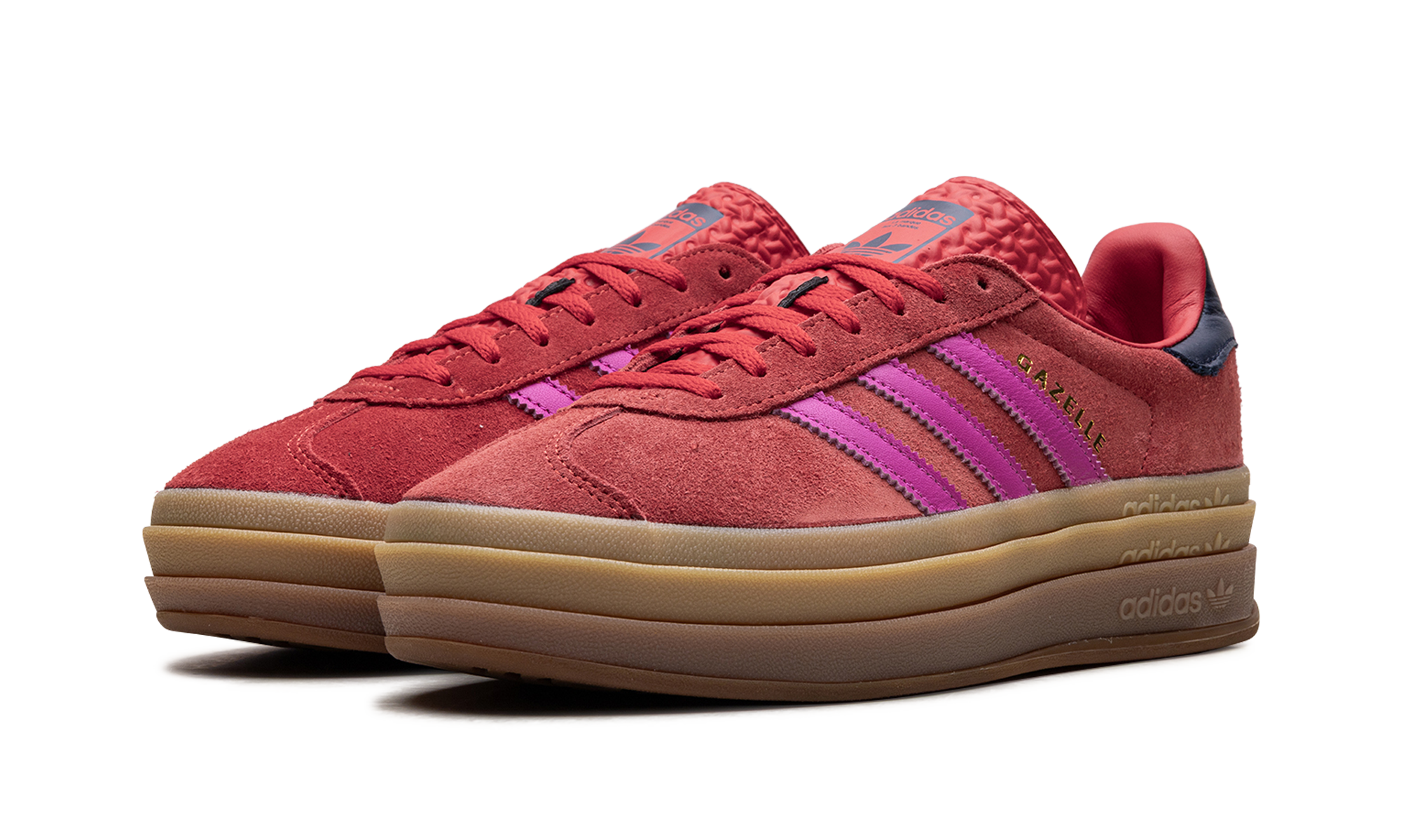 Adidas Gazelle Bold WMNS Red Semi Lucid Fuchsia JH9665