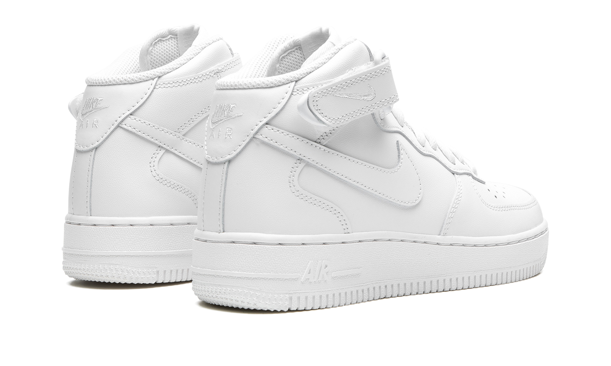 Nike AIR FORCE 1 '07 MID MNS WMNS Triple White DD9625 100