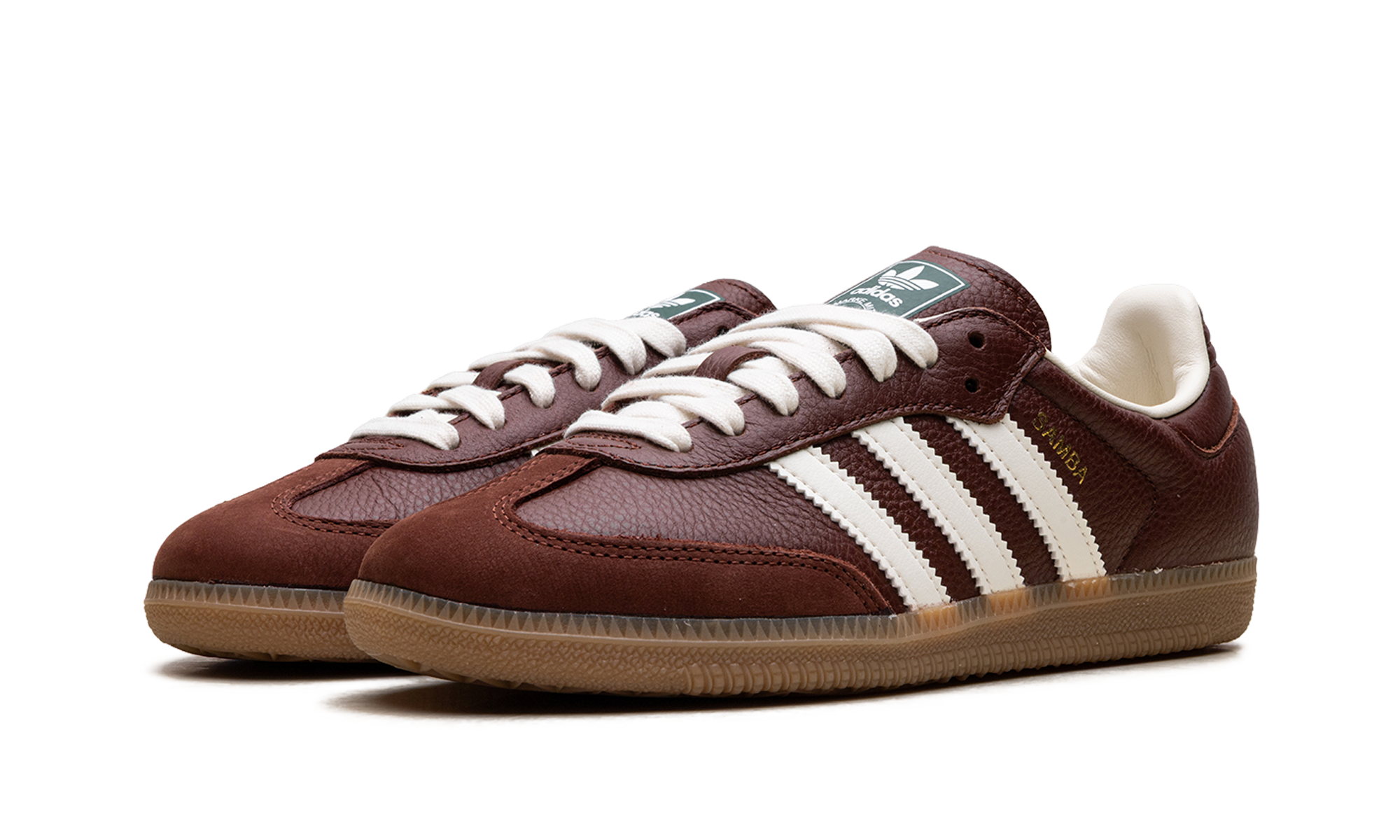 Adidas Samba OG Fox Brown/Off White/Gum JR0892