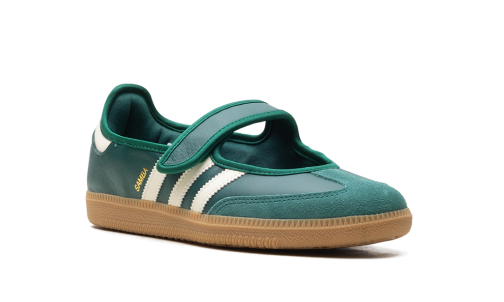 Adidas Samba Jane WMNS Green White Gum JR7340