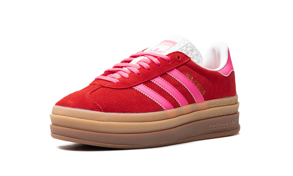 Adidas Gazelle Bold WMNS Collegiate Red Lucid Pink IH7496