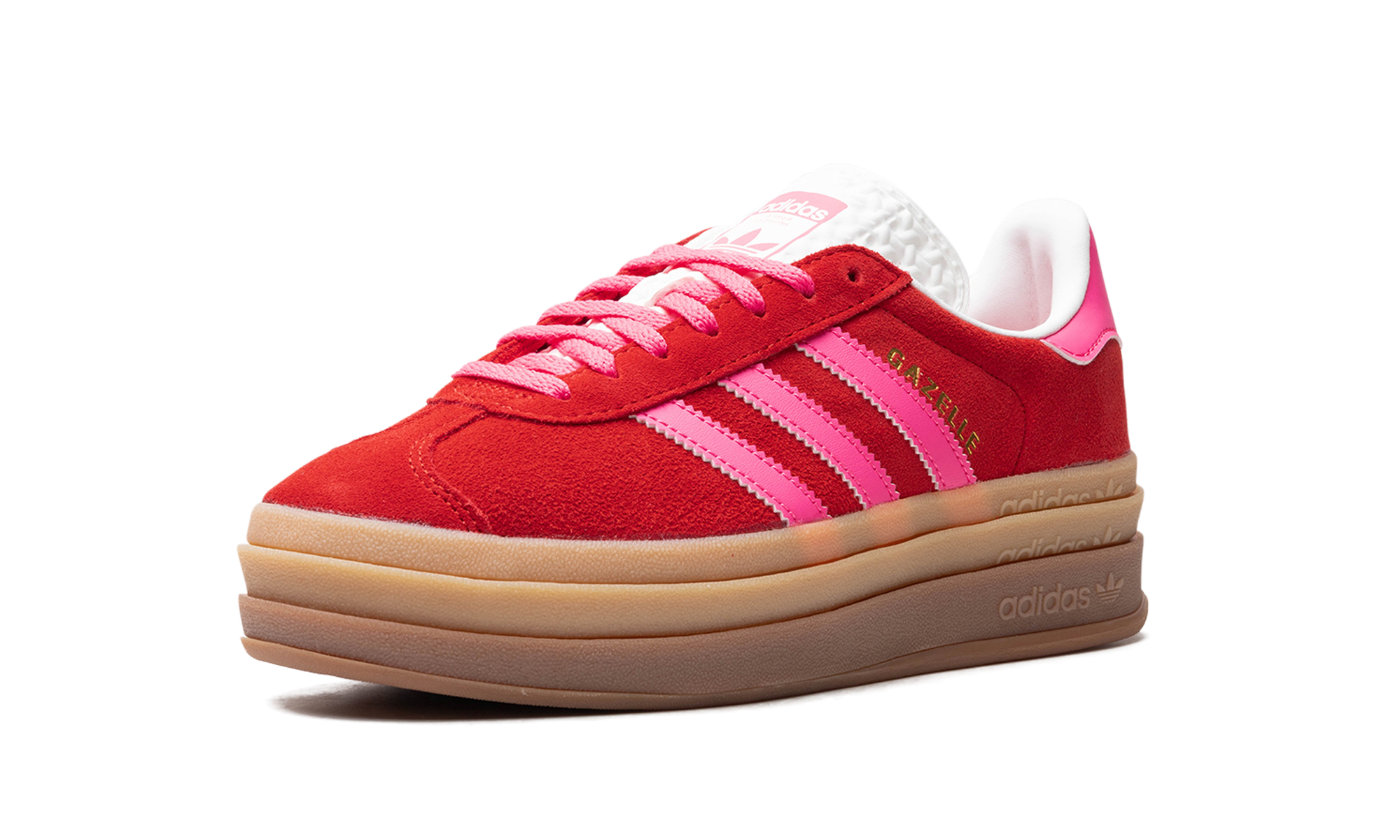 Adidas Gazelle Bold WMNS Collegiate Red Lucid Pink IH7496