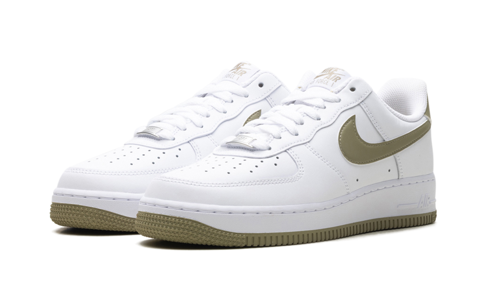 Nike Air Force 1 Low '07 White Neutral Olive FJ4146 110
