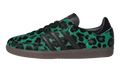 Adidas Samba OG WMNS Semi Screaming Green Core Black Gold HQ9374