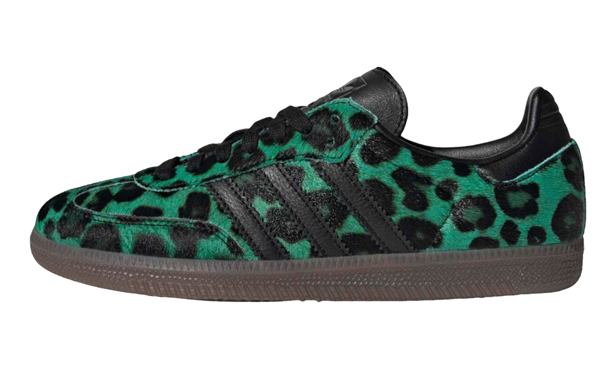 Adidas Samba OG WMNS Semi Screaming Green Core Black Gold HQ9374