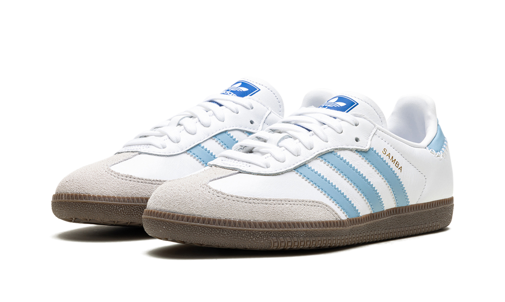 Adidas Samba OG White Sky Blue JI2003
