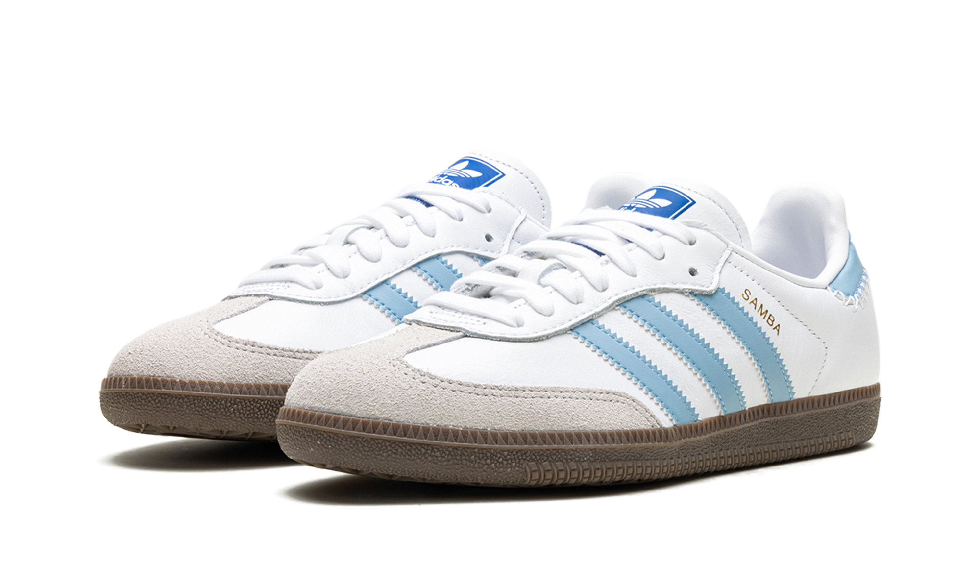 Adidas Samba OG White Sky Blue JI2003