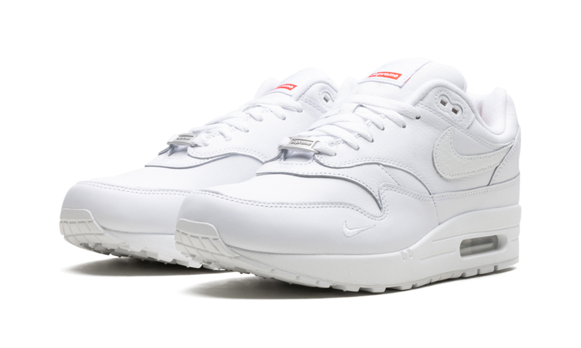 Nike Air Max 1 '87 SP Supreme Triple White HF8813 100