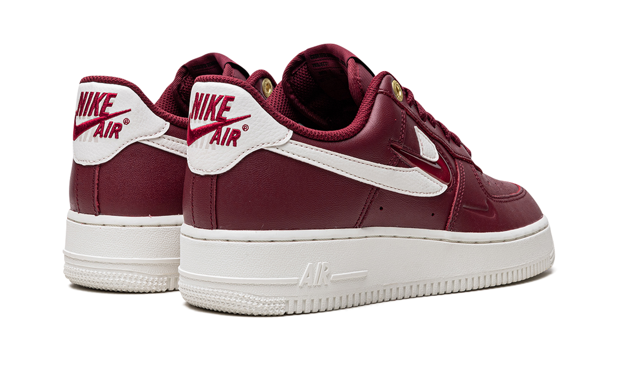 Nike AIR FORCE 1 LO WMNS Logo Pack - Deep Red DZ5616 600