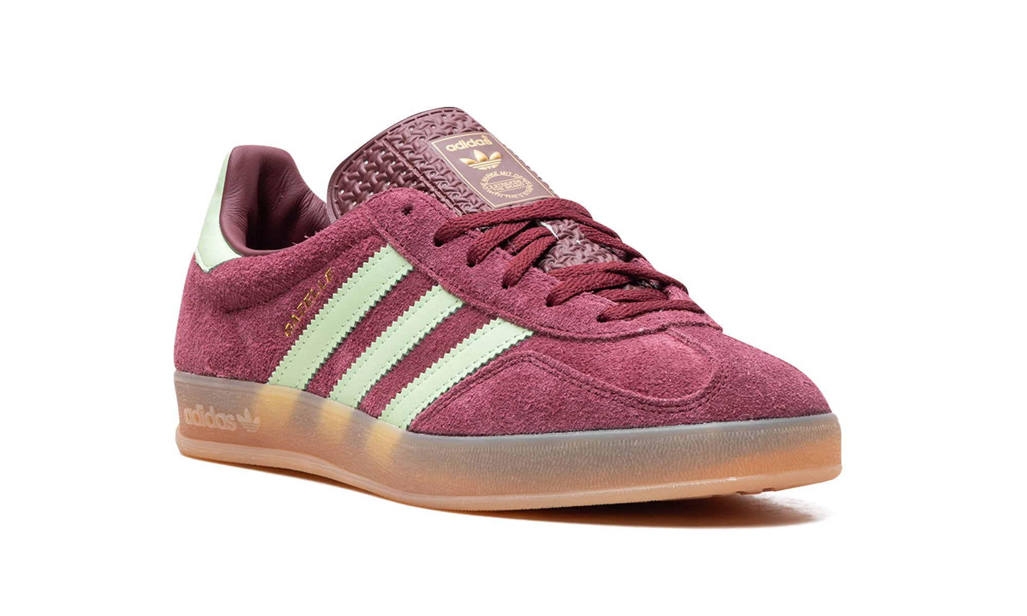 Adidas Gazelle Indoor Shadow Red Semi Spark Green IH7487