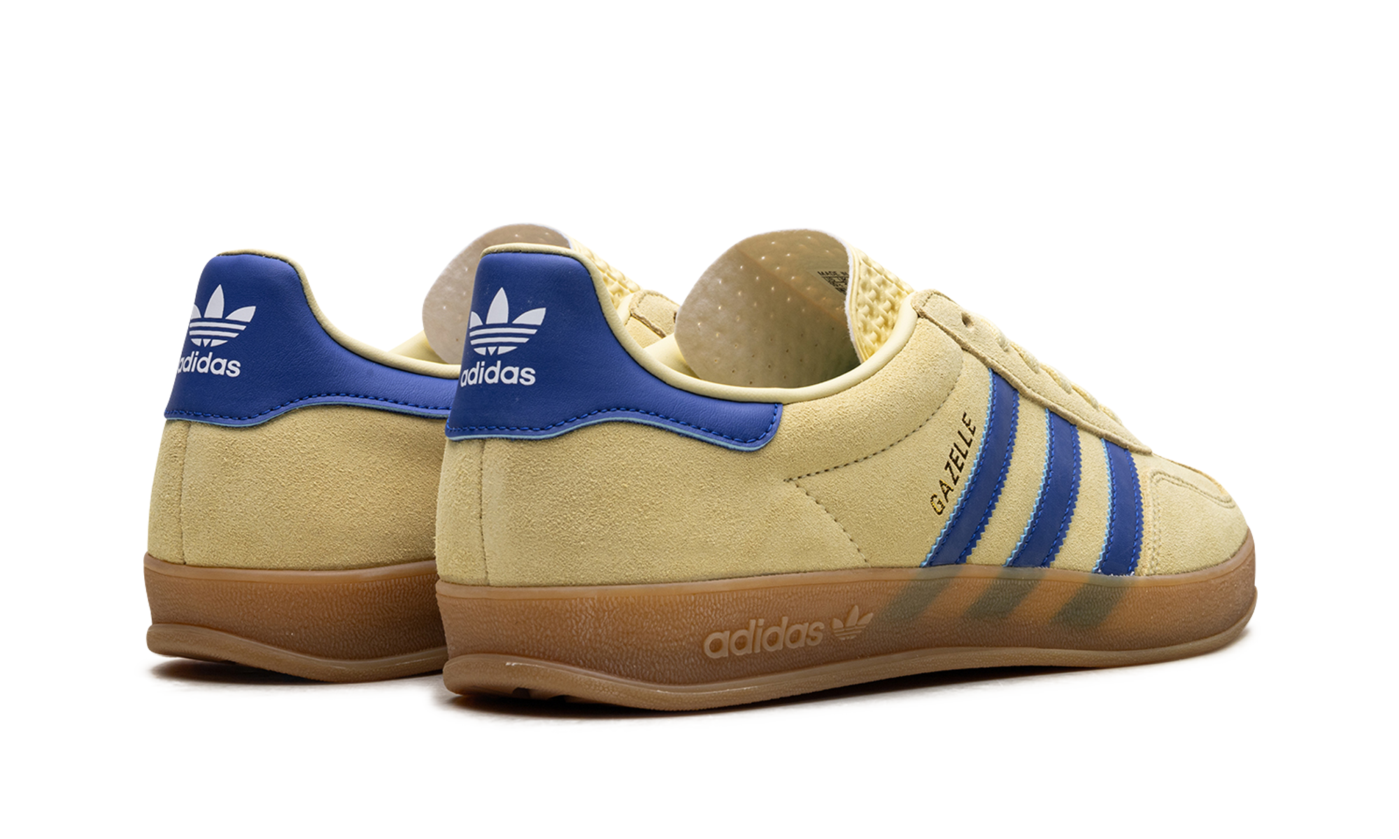 Adidas Gazelle Indoor Powder Yellow Royal Blu JH5406