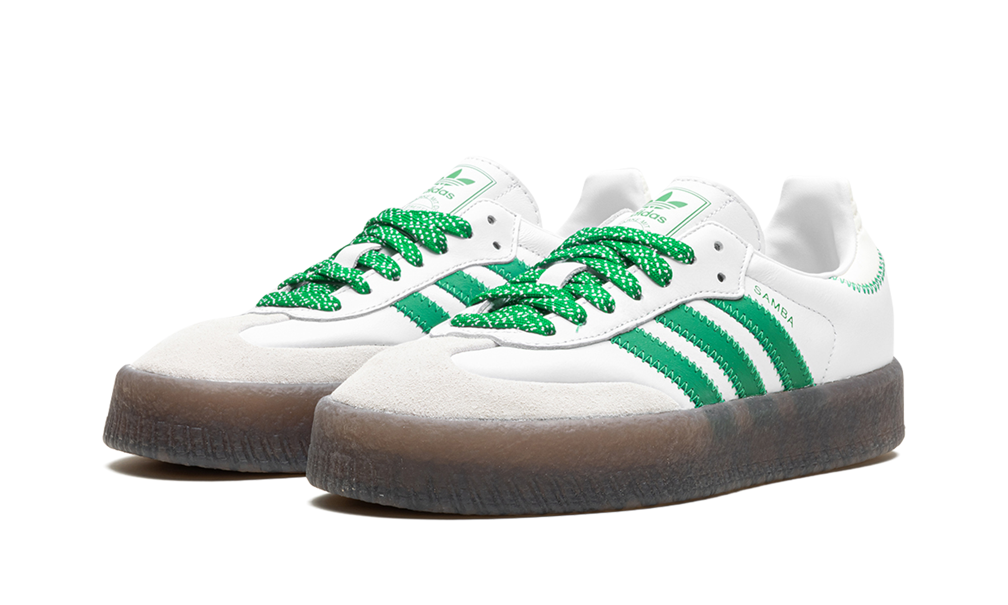 Adidas Sambae WMNS Cloud White Green IE9105