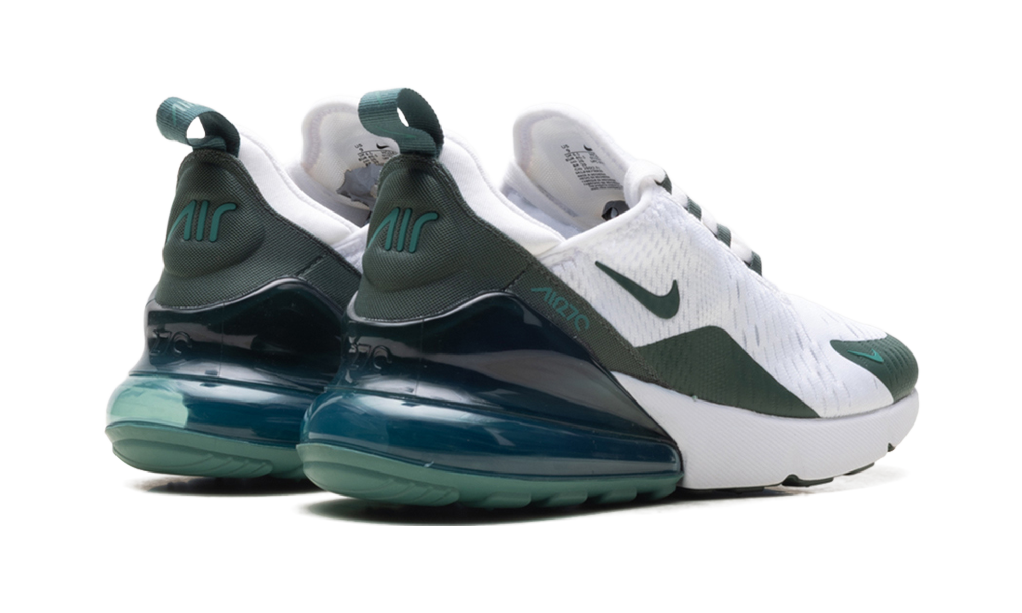 Nike AIR MAX 270 WMNS WHITE VINTAGE GREEN HQ3421 100