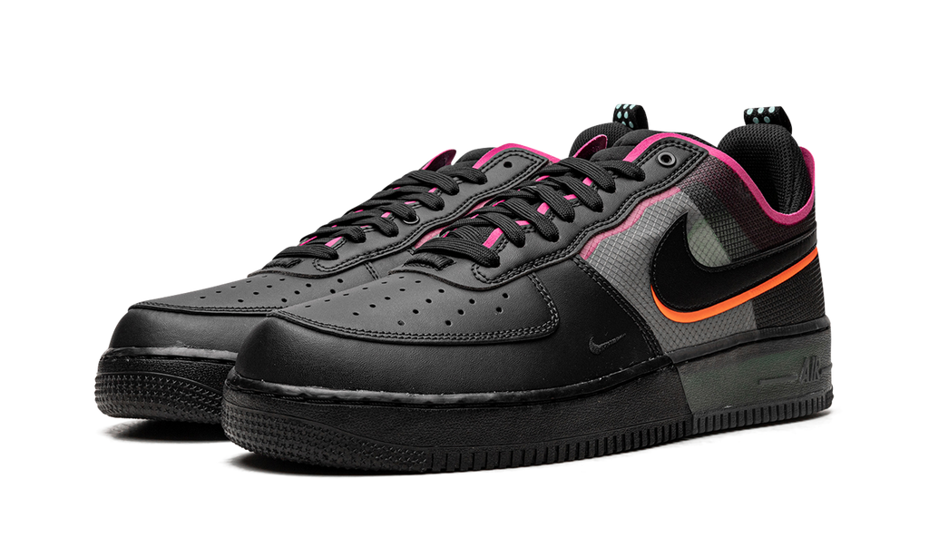 Nike Air Force 1 React Black / Pink Prime DH7615 001