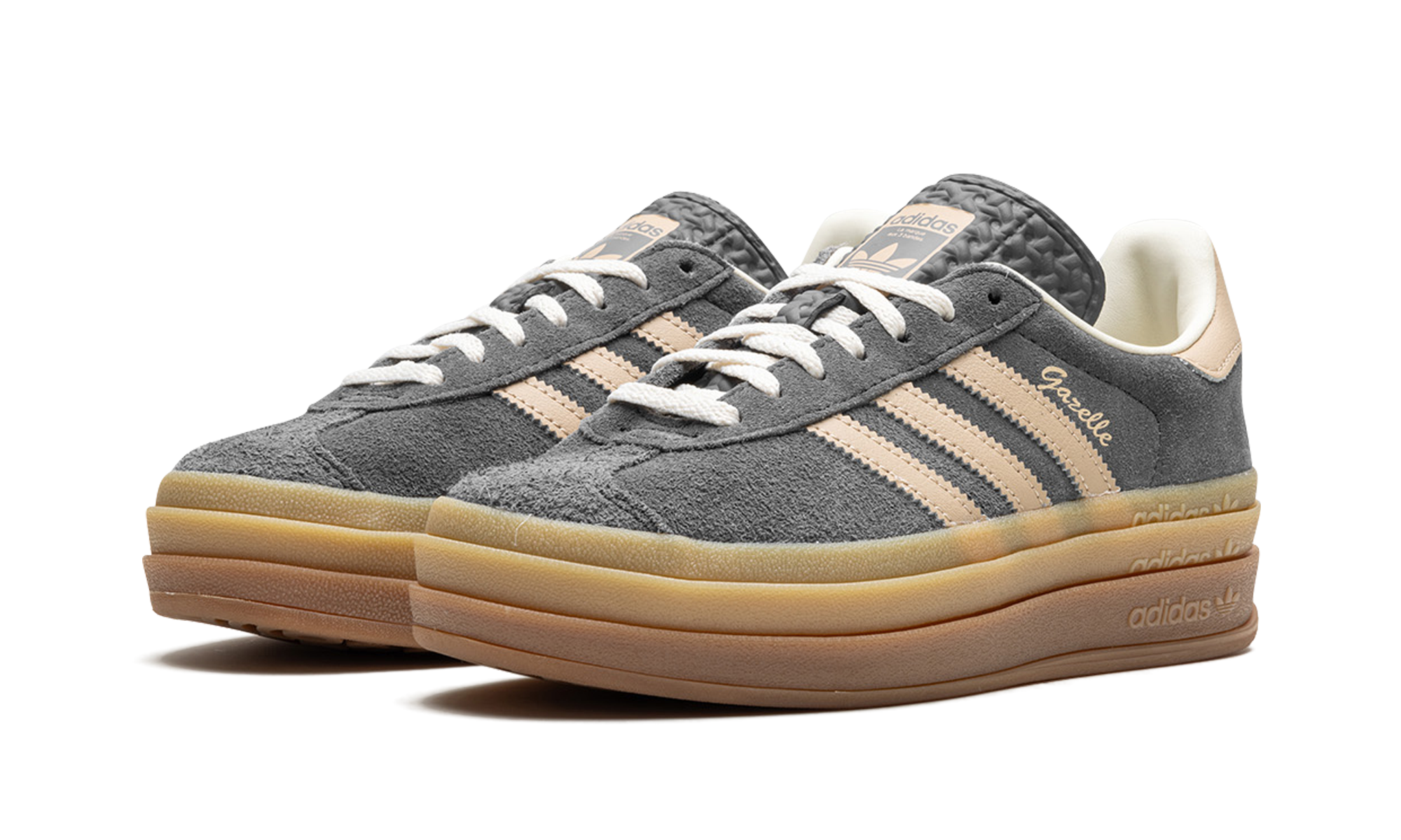 Adidas GAZELLE BOLD WMNS GREY MAGIC BEIGE GUM IE0428