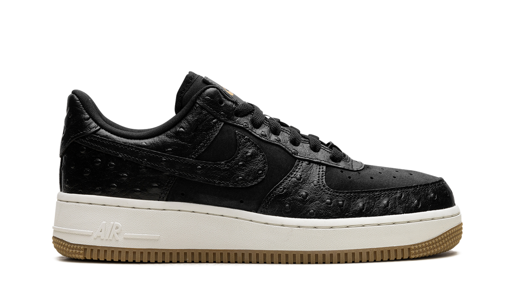 Nike Air Force 1 Low '07 WMNS Black Ostrich DZ2708 002