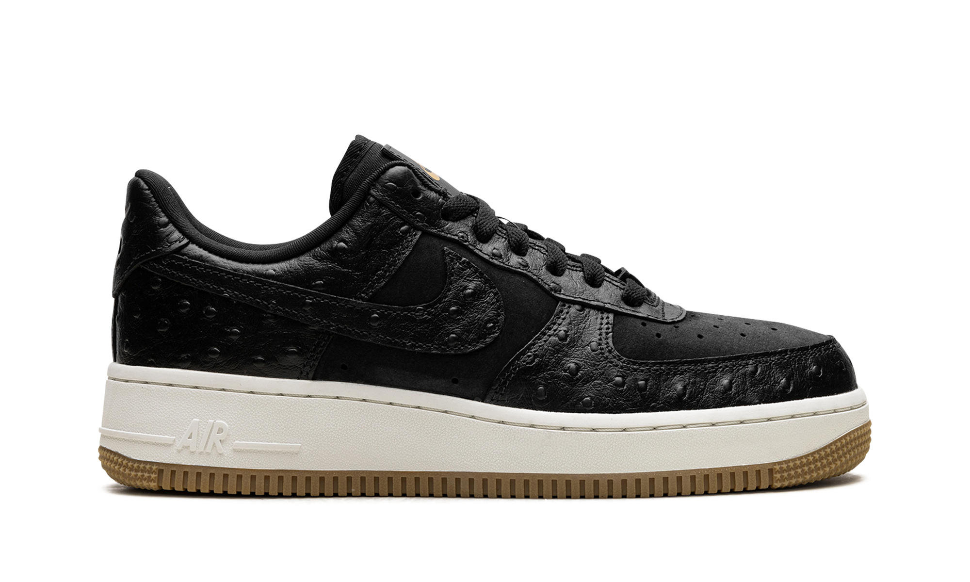 Nike Air Force 1 Low '07 WMNS Black Ostrich DZ2708 002