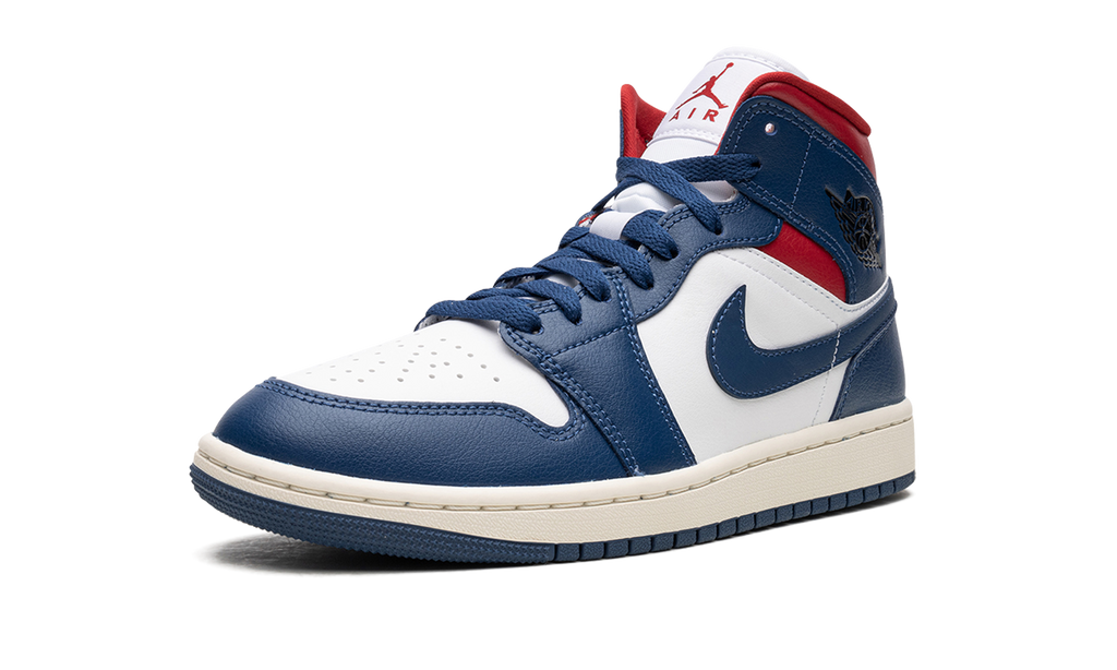 AIR JORDAN 1 MID WMNS Blue / Red BQ6472 146