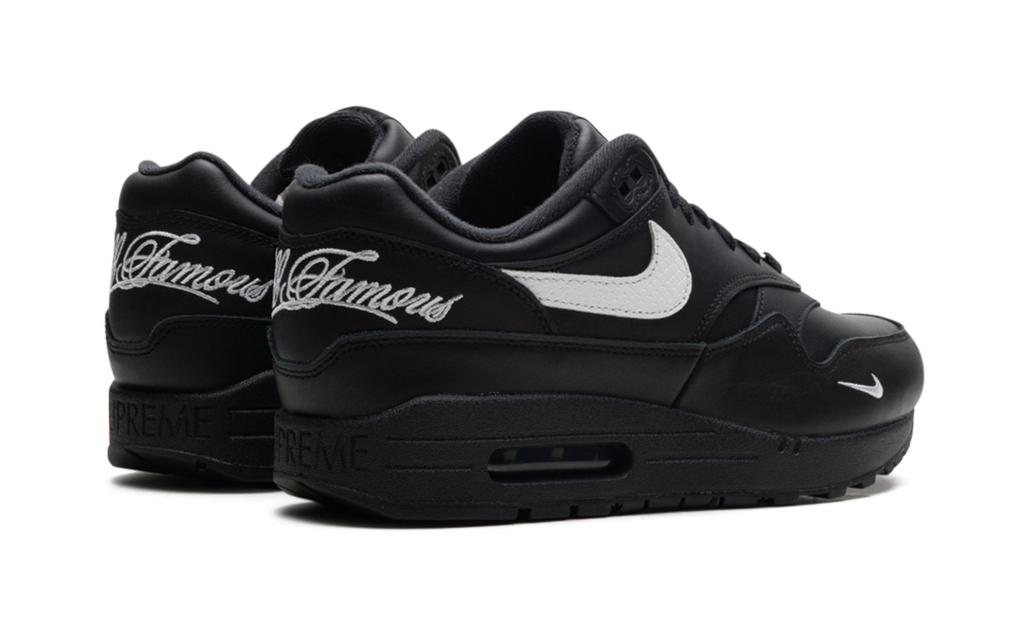 Nike Air Max 1 '87 SP Supreme Black White HF8813 001