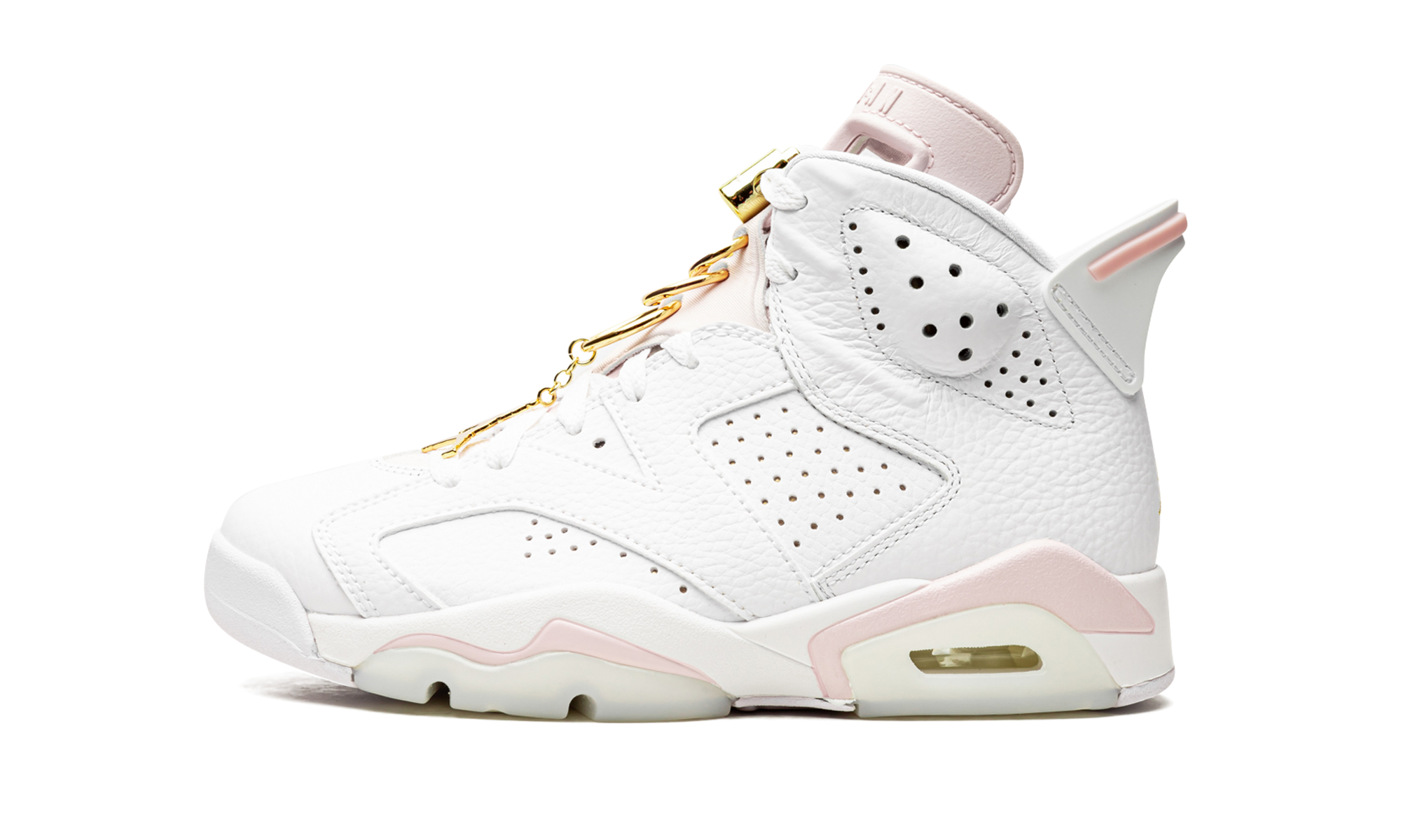 AIR JORDAN 6 WMNS Gold Hoops DH9696 100
