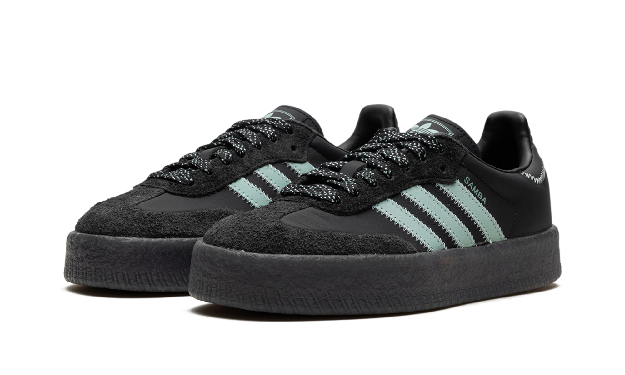 Adidas Sambae WMNS Core Black Haze Green IE9110