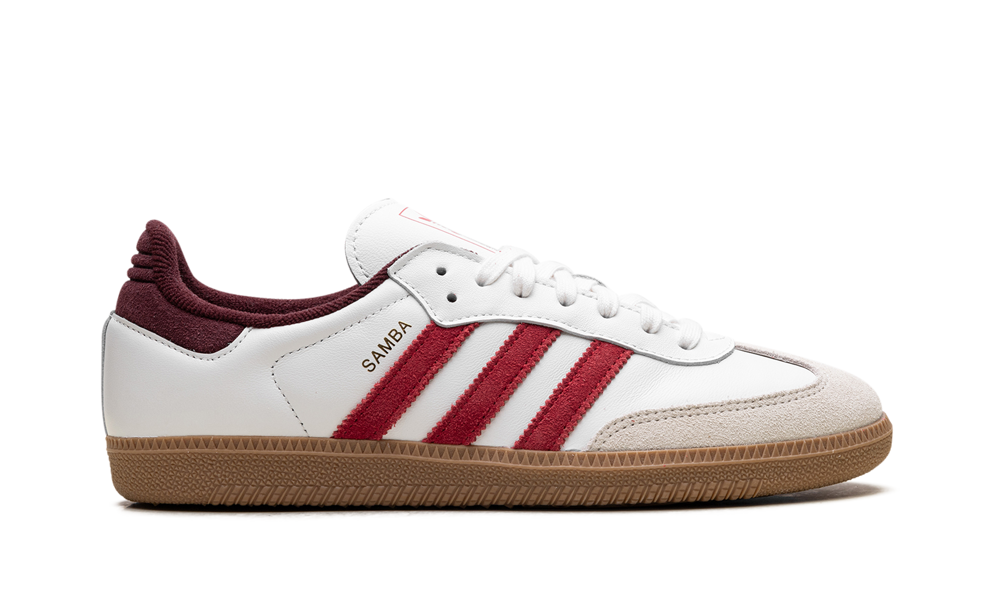 Adidas Samba OG Core White Better Scarlet JI3201
