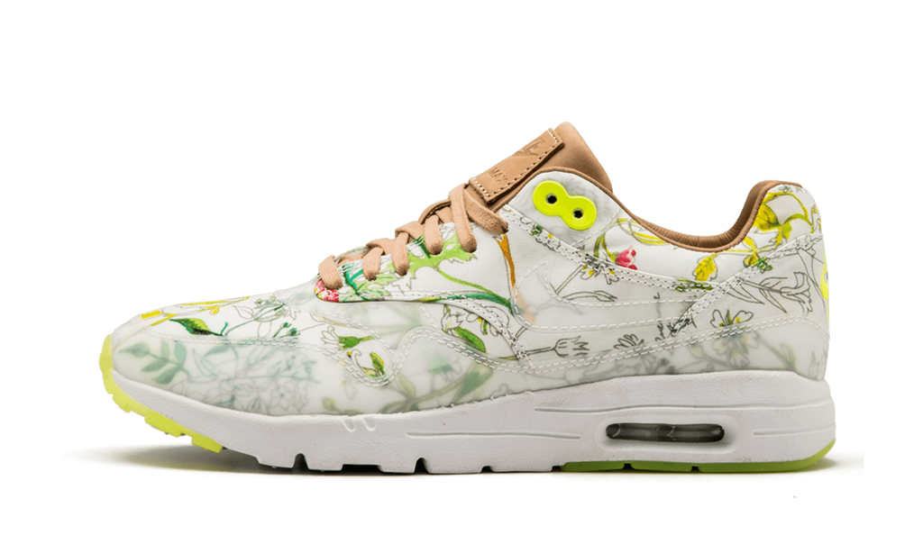 Nike AIR MAX 1 ULTRA LIB QS MNS WMNS WHITE / WHITE / VACHETTA TAN / VOLT 844135 100